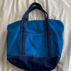 Vintage LL.Bean nylon boat and tote